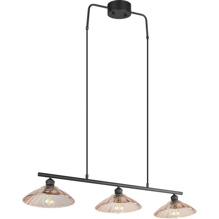 Trio  Hanglamp Eluna amber 100cm 4017807682502