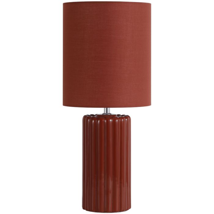 Searchlight Tafellamp Groove oranje 51cm 5053423274096