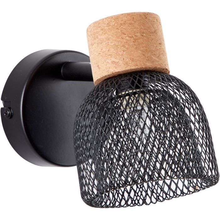 Brilliant Spot Flaka zwart 12cm 4004353351563