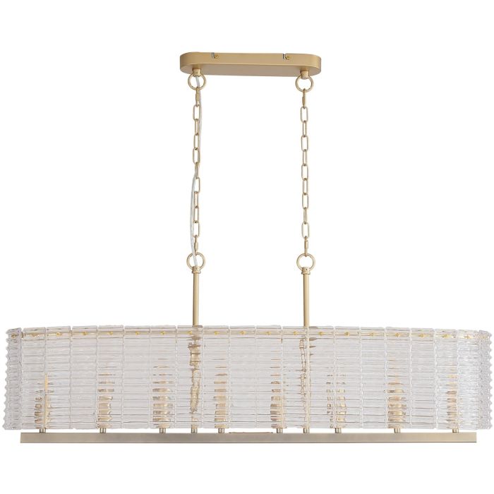 Searchlight Hanglamp Flute goud 99cm 5053423328010