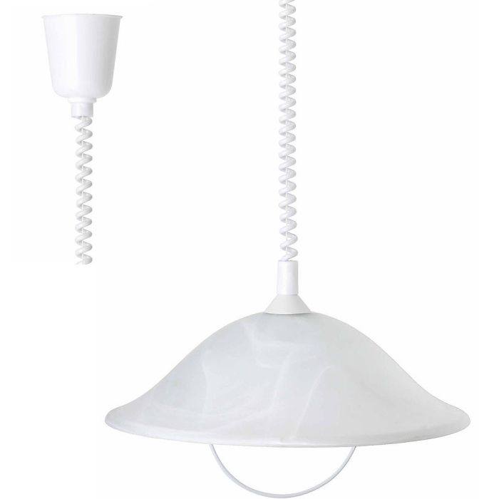 Brilliant Hanglamp Freya wit 42cm 4004353077937