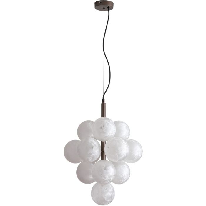 Searchlight Hanglamp Frosty brons 40cm 5053423326665