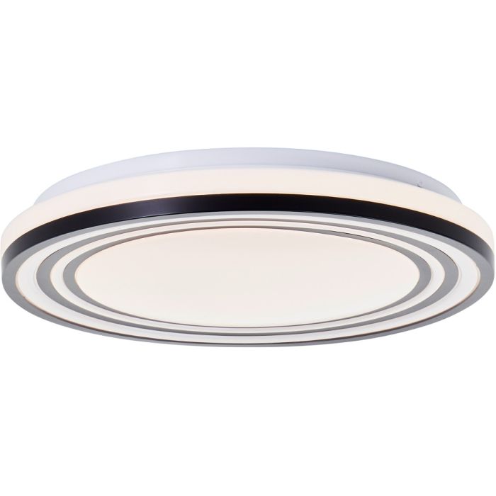 Brilliant Plafonniere Kobana zwart 34cm 4004353426537