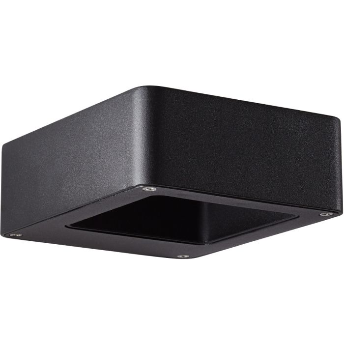 Brilliant Wandlamp Golda zwart 12cm 4004353349256