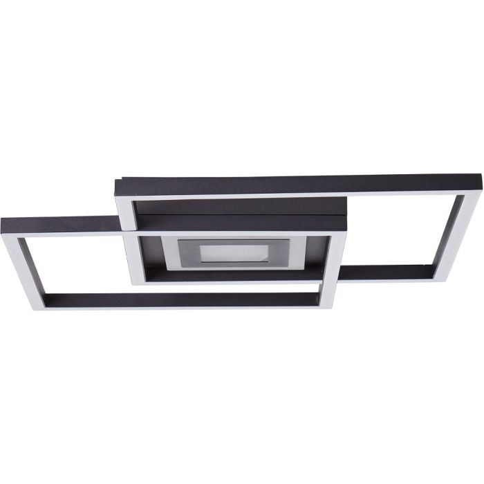 Brilliant Plafondlamp Metis zwart 40cm 4004353390623