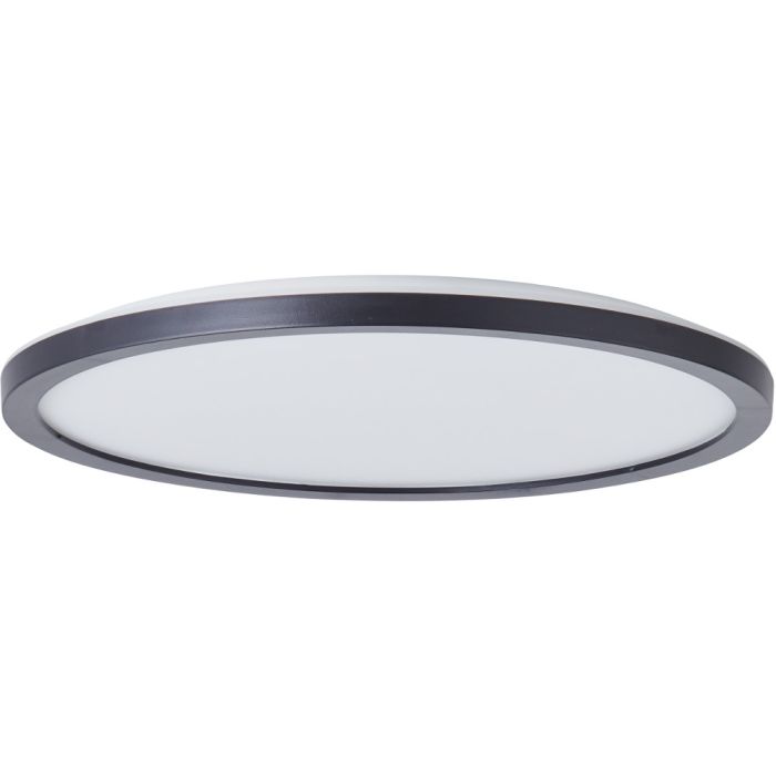 Brilliant Plafonniere Brennan zwart 29cm 4004353405624