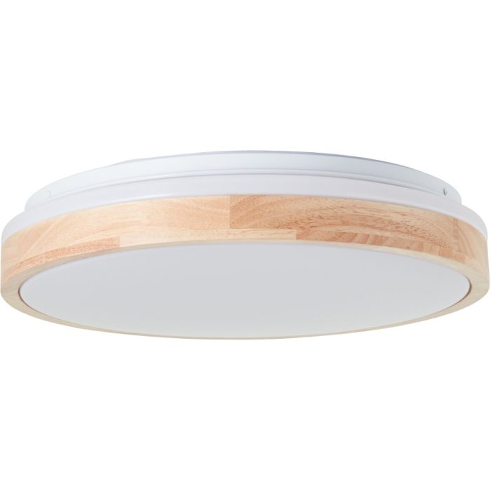 Brilliant Plafonniere Brodsky hout 39cm 4004353411304