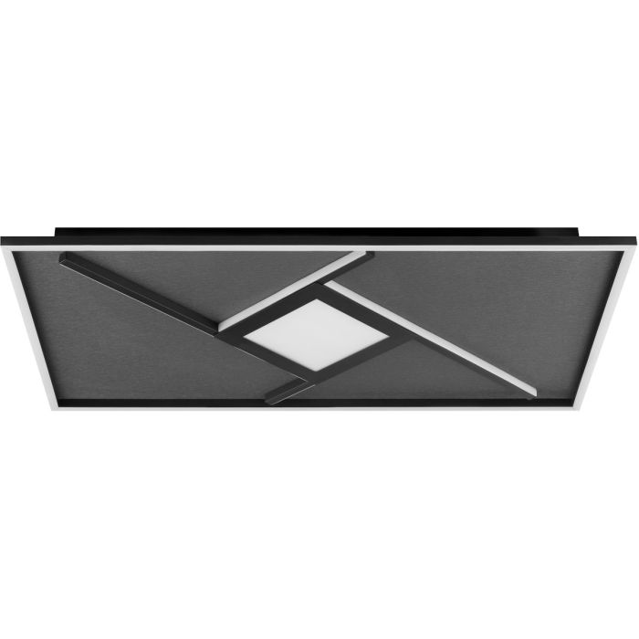 Brilliant Plafondlamp Hardy zwart 71cm 4004353463112