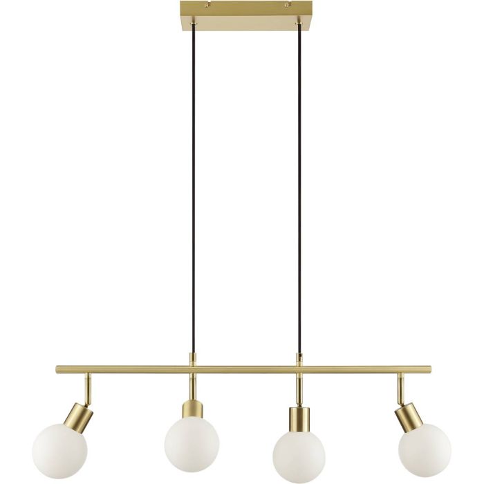 Brilliant Hanglamp Jorge messing 78cm 4004353468087