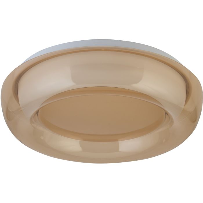 Searchlight Plafonniere Jude amber 30cm 5053423324869