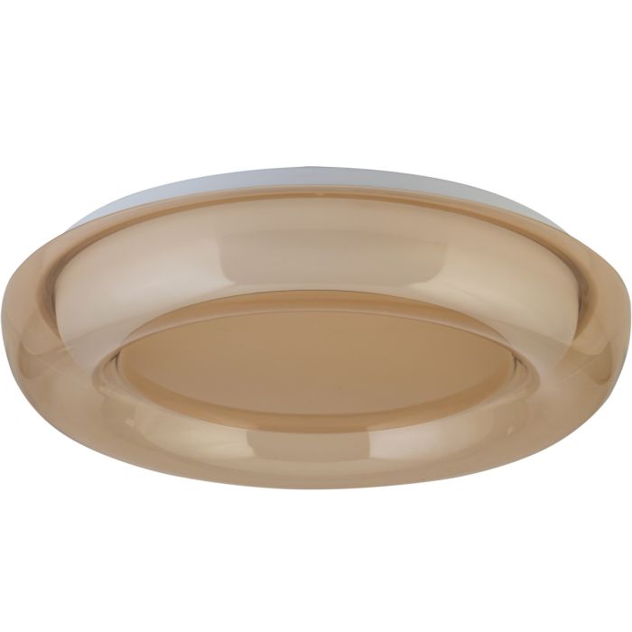 Searchlight Plafonniere Jude amber 40cm 5053423324708