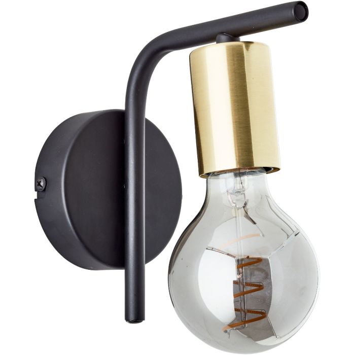 Brilliant Wandlamp Kerry messing 17cm 4004353413100