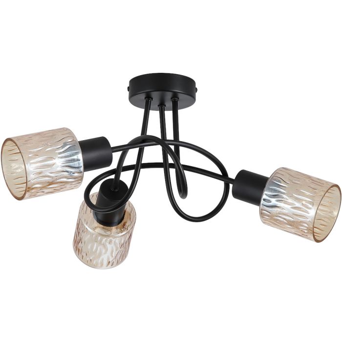 Searchlight Plafondlamp Knot amber 45cm 5053423301969