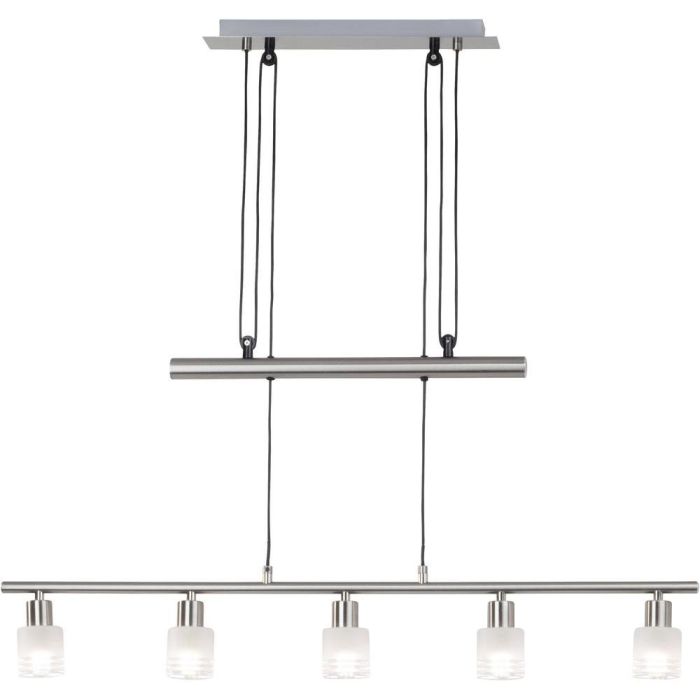 Brilliant Hanglamp Lea chroom 90cm 4004353194283