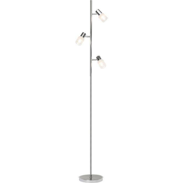 Brilliant Vloerlamp Lea chroom 160cm 4004353195464