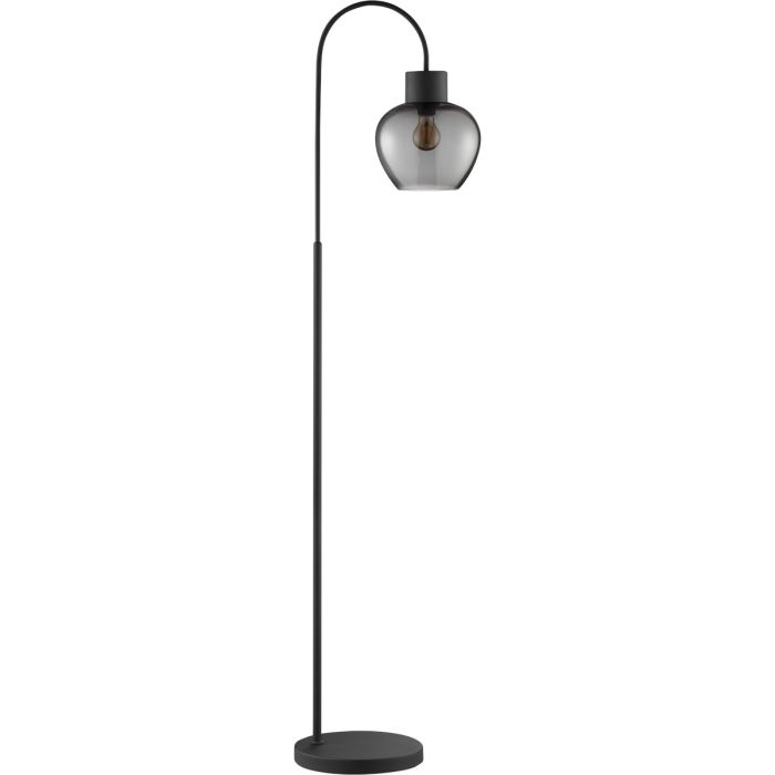 Brilliant Vloerlamp Ligari rookglas 164cm 4004353461262