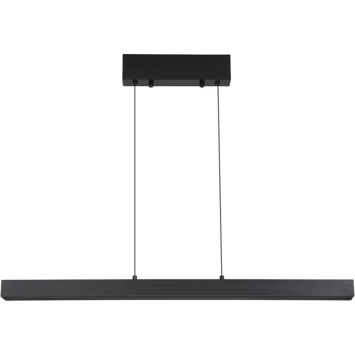 Searchlight Hanglamp Linear zwart 150cm 5053423301938