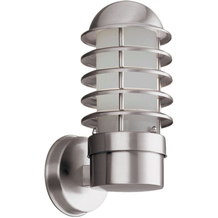 Searchlight Wandlamp Louvre staal 30cm 5013874309877