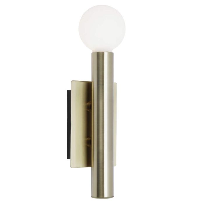 Brilliant Wandlamp Lucky messing 25cm 4004353289095