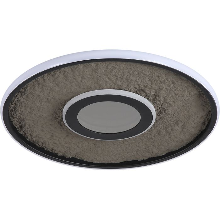 Searchlight Plafonniere Lumadisc grijs 41cm 5053423297989