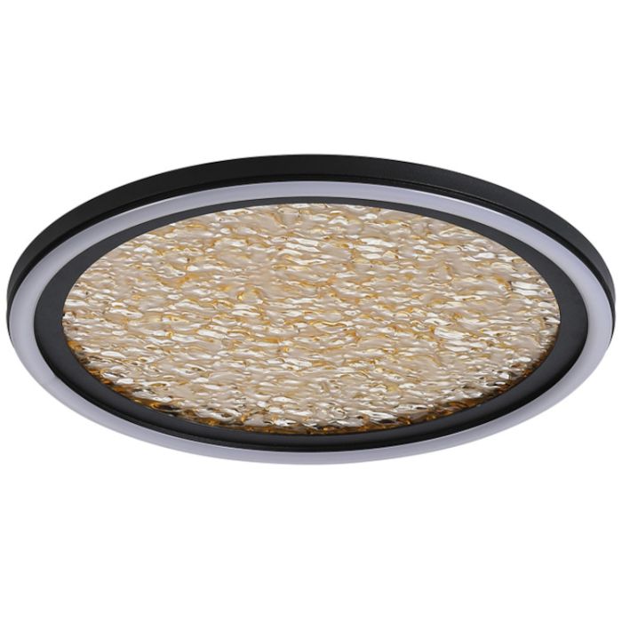Searchlight Plafonniere Luna goud 30cm 5053423723808