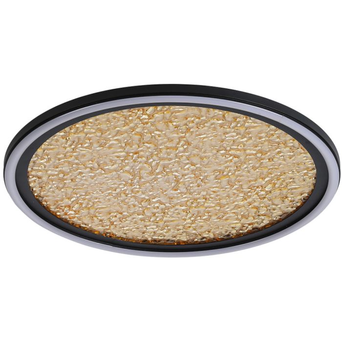 Searchlight Plafonniere Luna goud 40cm 5053423273815