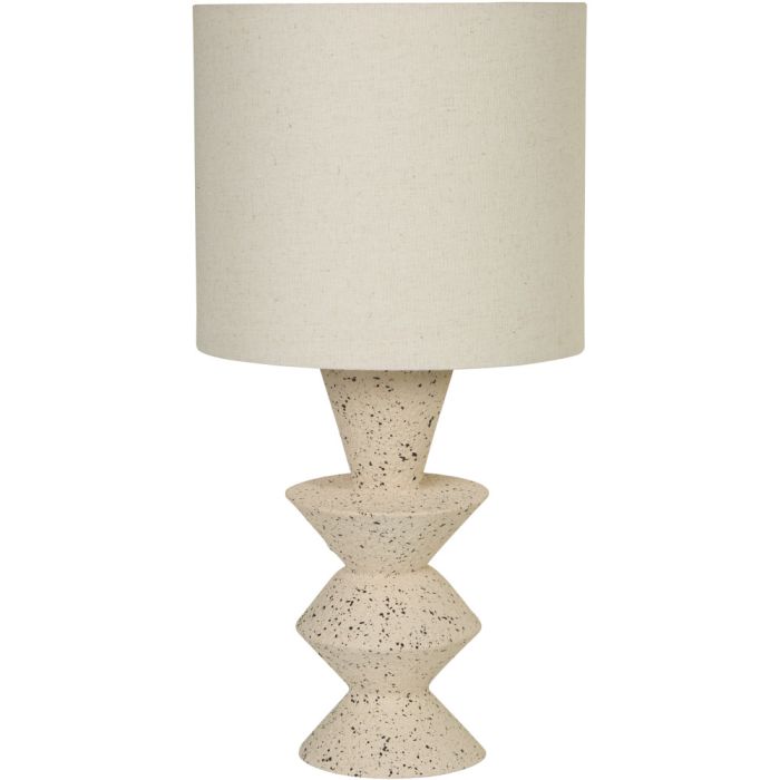 Searchlight Tafellamp Malacca terrazzo 41cm 5053423307008