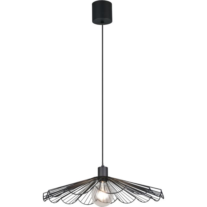 Trio  Hanglamp Margarita zwart 50cm 4017807661675