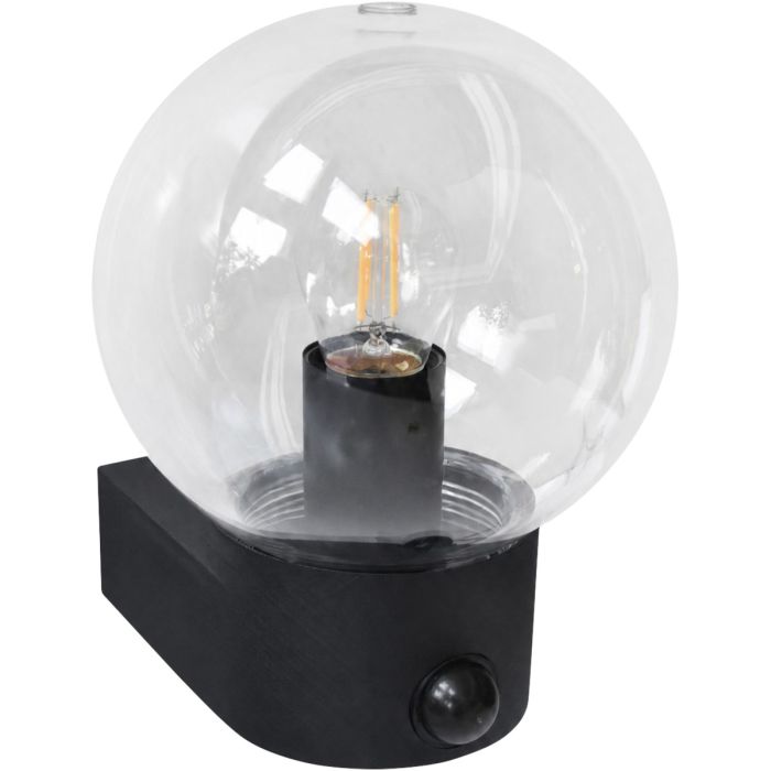 Searchlight Buitenwandlamp Marina zwart 19cm 5053423329345