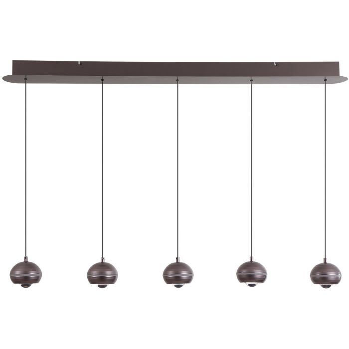 Searchlight Hanglamp Meteor zwartnikkel 115cm 5053423326825