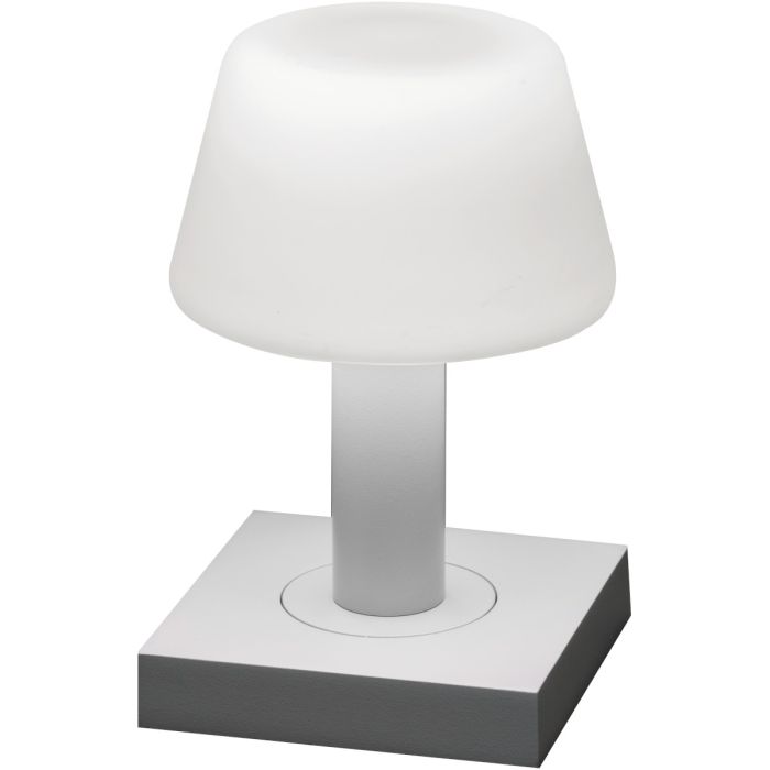 Konstsmide Terraslamp Monaco wit 19cm 7318308252520