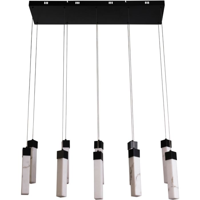 Searchlight Hanglamp Moonbeam marmer 93cm 5053423273785