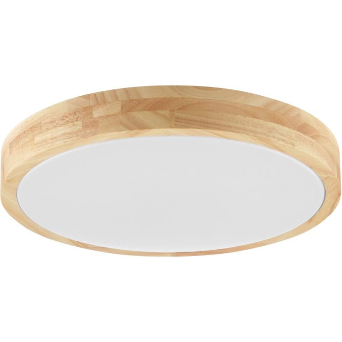 Brilliant Plafonniere Moreen hout 34cm 4004353462764