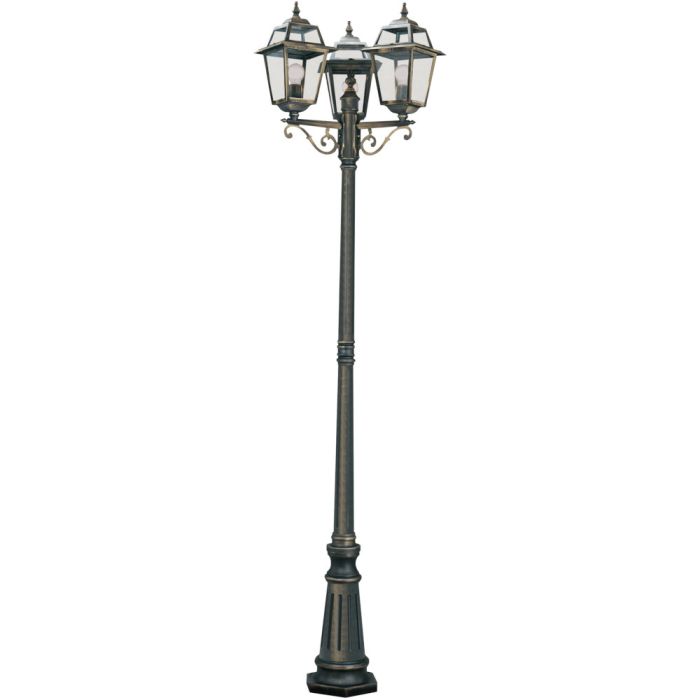 Searchlight Lantaarnpaal New Orleans zwart 227cm 5013874309921