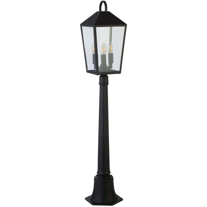 Searchlight Paallamp Newcastle zwart 120cm 5053423328119