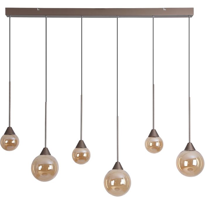 Searchlight Hanglamp Opus Lux champagne 113cm 5053423326788