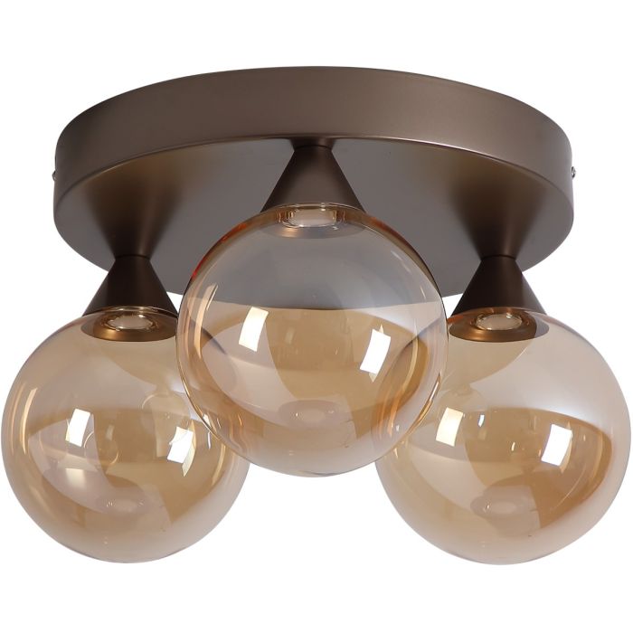 Searchlight Plafondlamp Opus Lux champagne 40cm 5053423326207