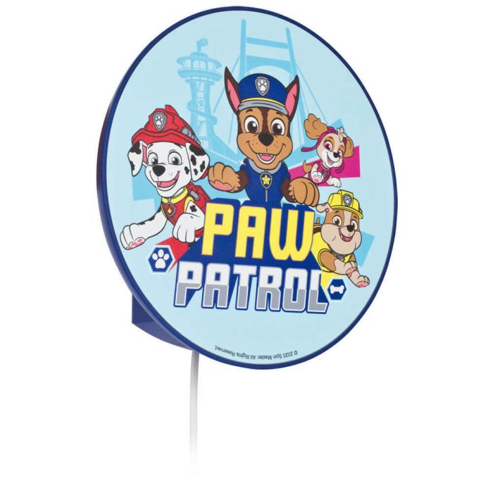 Niermann Standby Wandlamp Paw Patrol 25cm 4036239406906