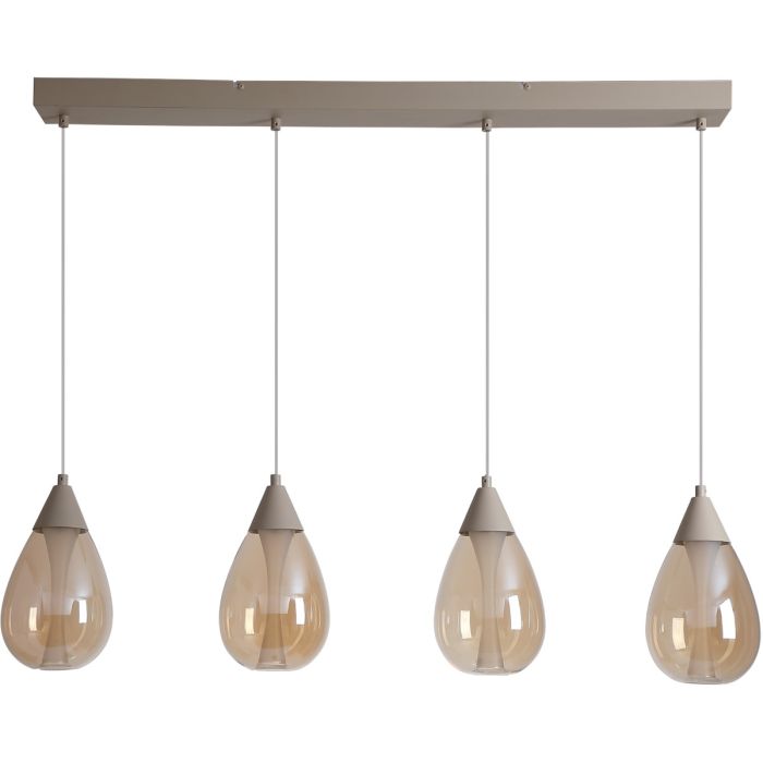 Searchlight Hanglamp Pear zand 105cm 5053423325675