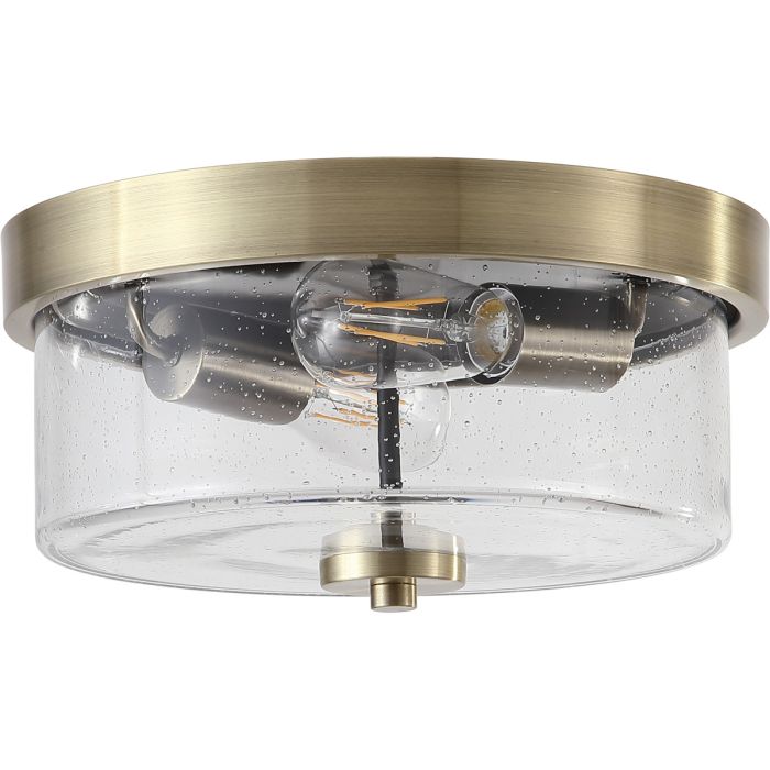 Searchlight Plafondlamp Preston brons 33cm 5053423304892