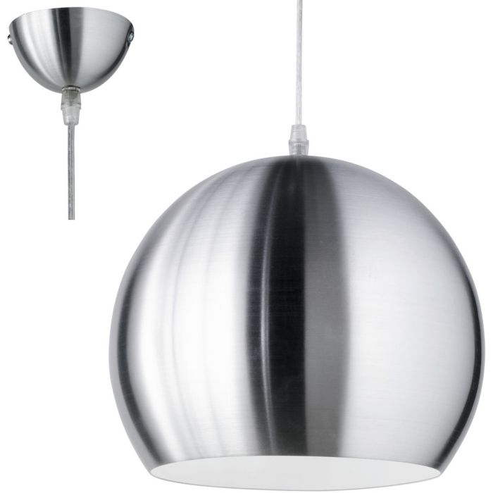 Trio  Hanglamp Bobby staal 30cm 4017807251777