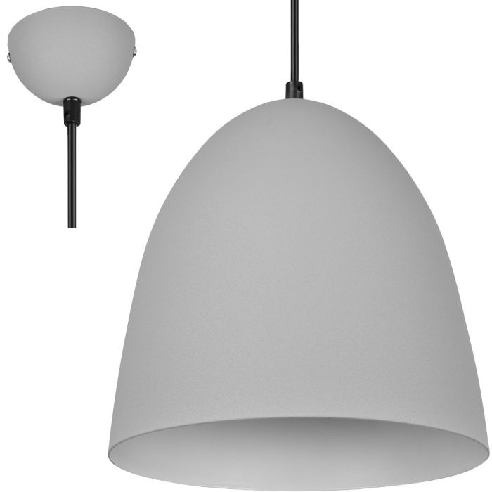 Trio  Hanglamp Tilda grijs 25cm 4017807522259