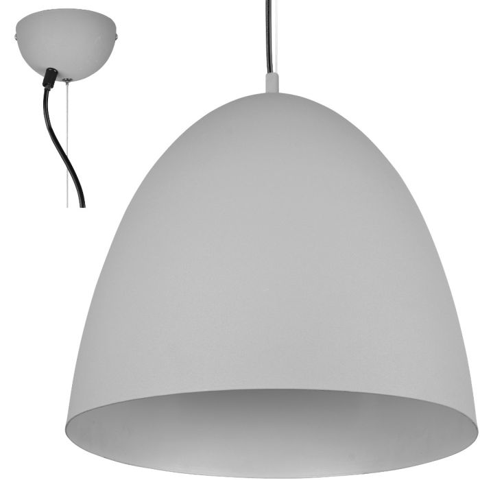 Trio  Hanglamp Tilda grijs 40cm 4017807522341