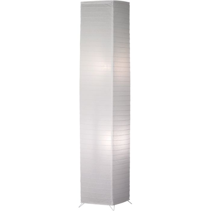 Trio  Vloerlamp Bamboo wit 130cm 4017807255034