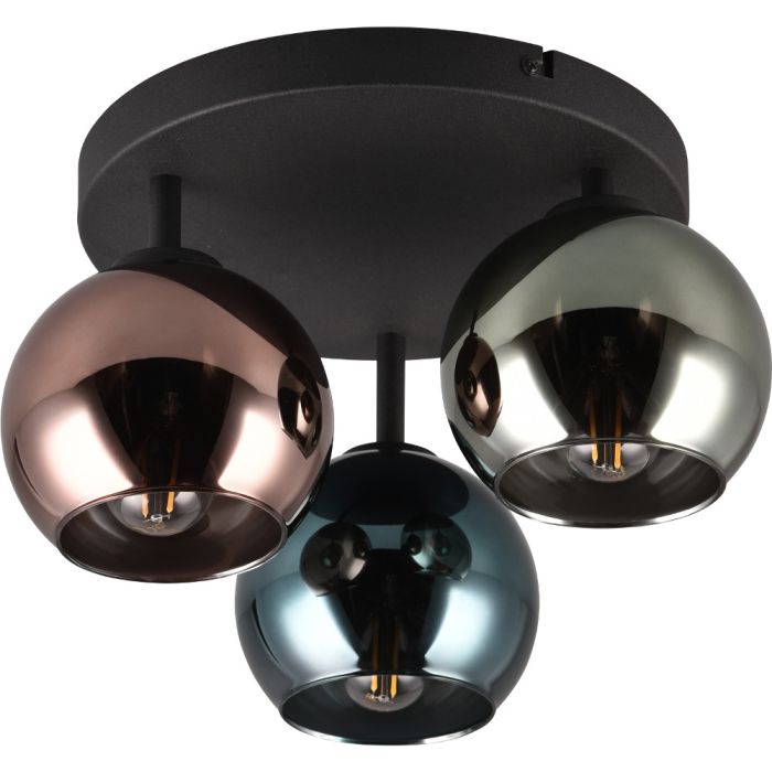 Trio  Plafondlamp Sheldon 33cm 4017807585247