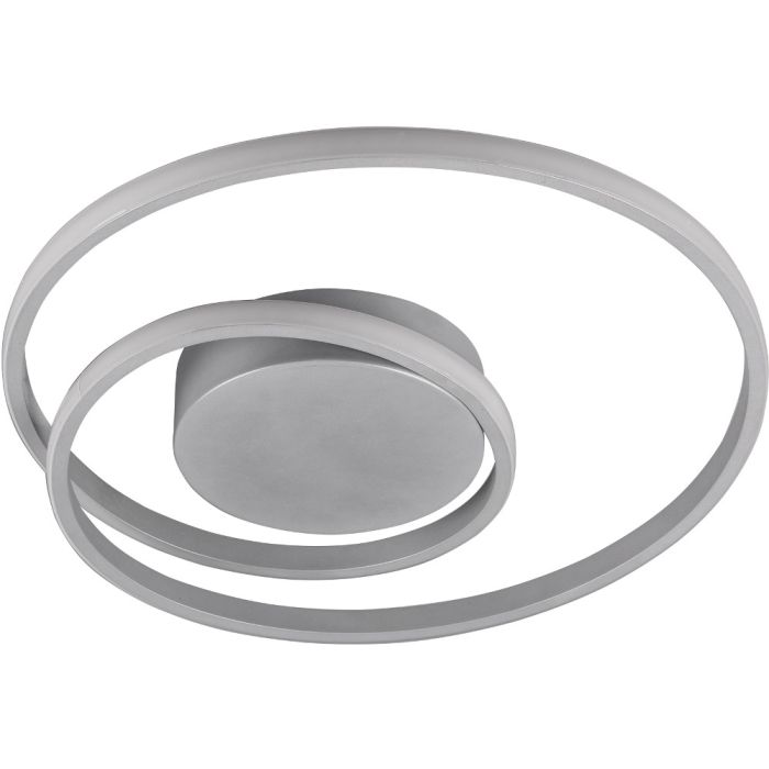 Trio  Plafonniere Zibal grijs 39cm 4017807442144