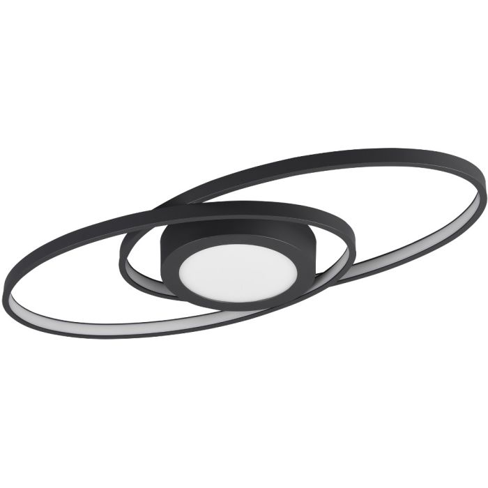 Trio  Plafondlamp Galaxy zwart 57cm 4017807446210