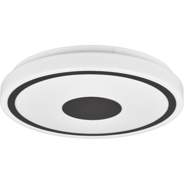 Trio  Plafonniere Bunda zwart 33cm 4017807575279