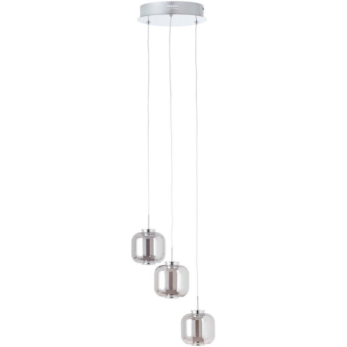 Brilliant Hanglamp Rafa chroom 22cm 4004353379666