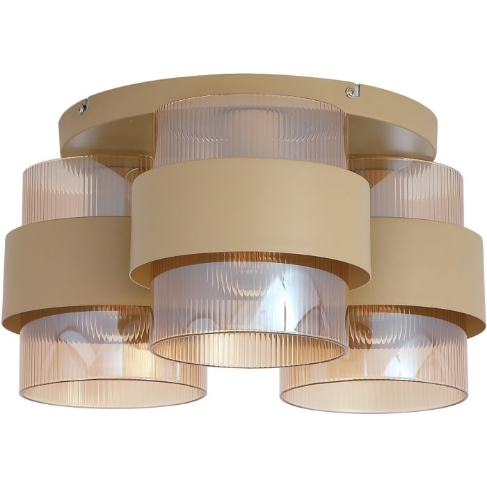 Searchlight Plafondlamp Royal zand 42cm 5053423326603